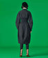 Zip High Neck Balloon Dress